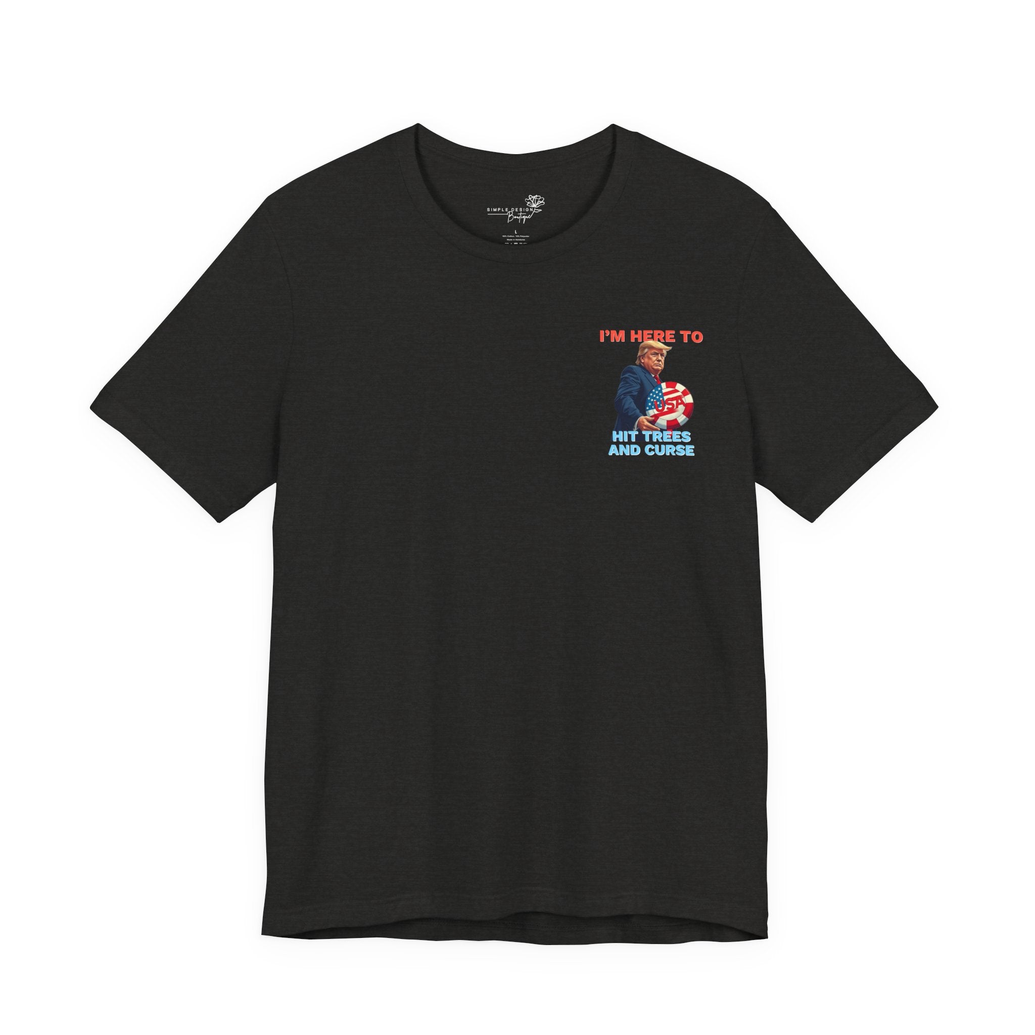 Trump Golf T-Shirt — Funny Political Golf Tee
