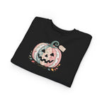 Toddler Sweatshirt - Patchwork Jack-O'-Lantern Pumpkin Pullover