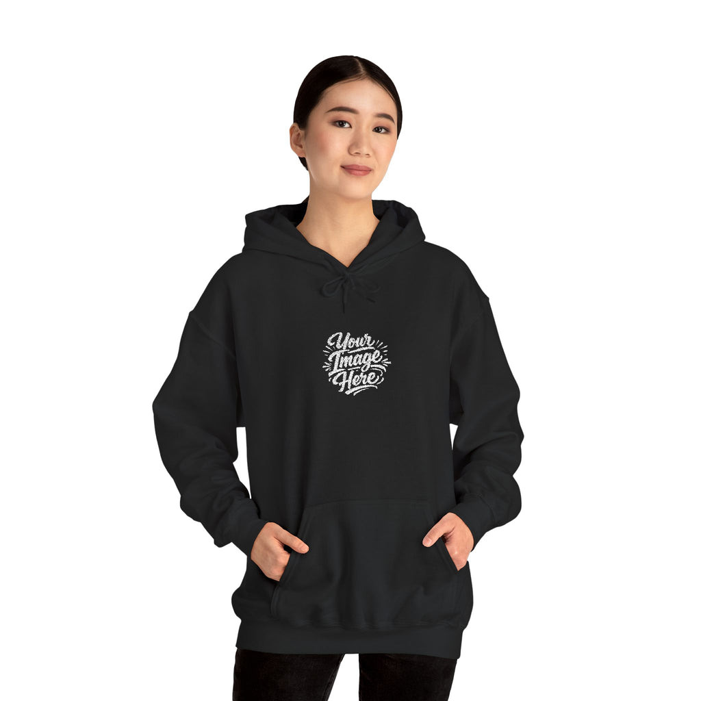 EMBROIDERED Custom Image - (Dark Colors) Hoodies