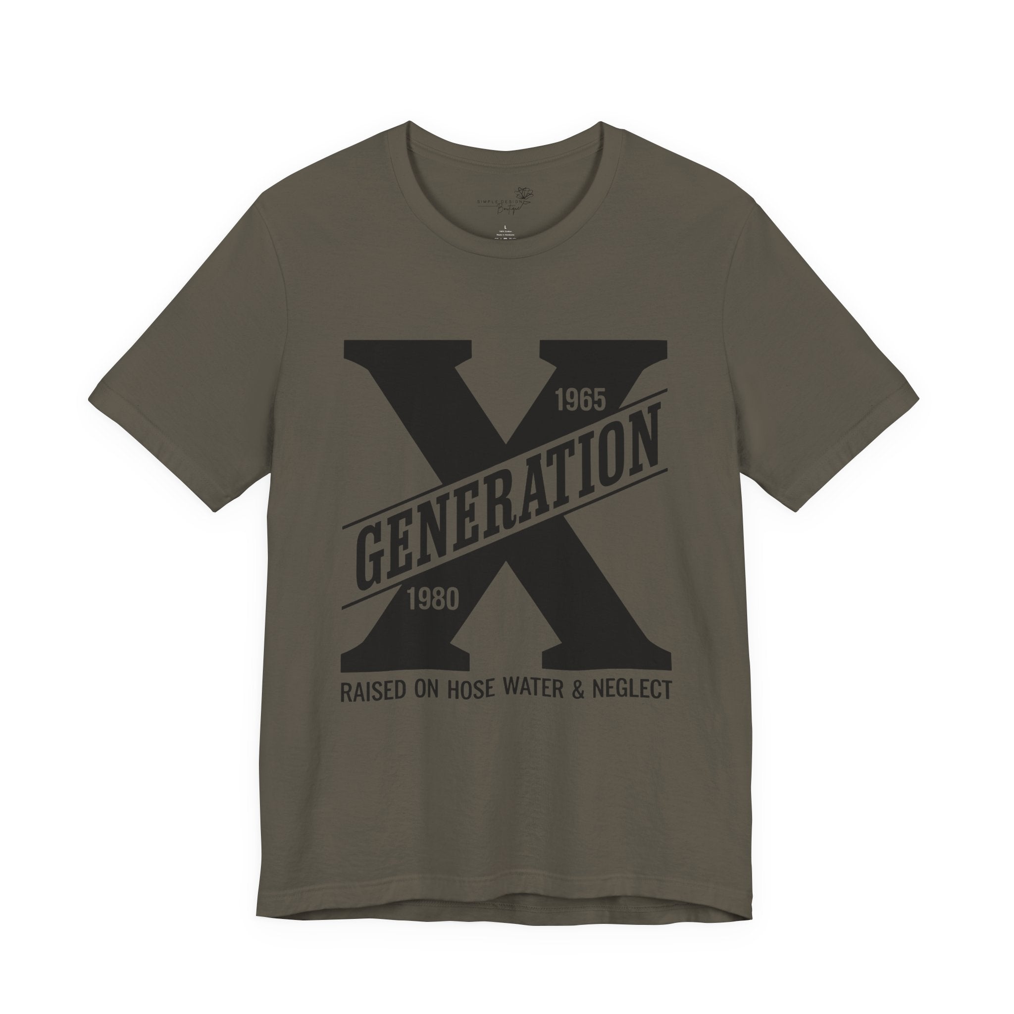 Generation X T-Shirt | Raised on Mixtapes & Resilience