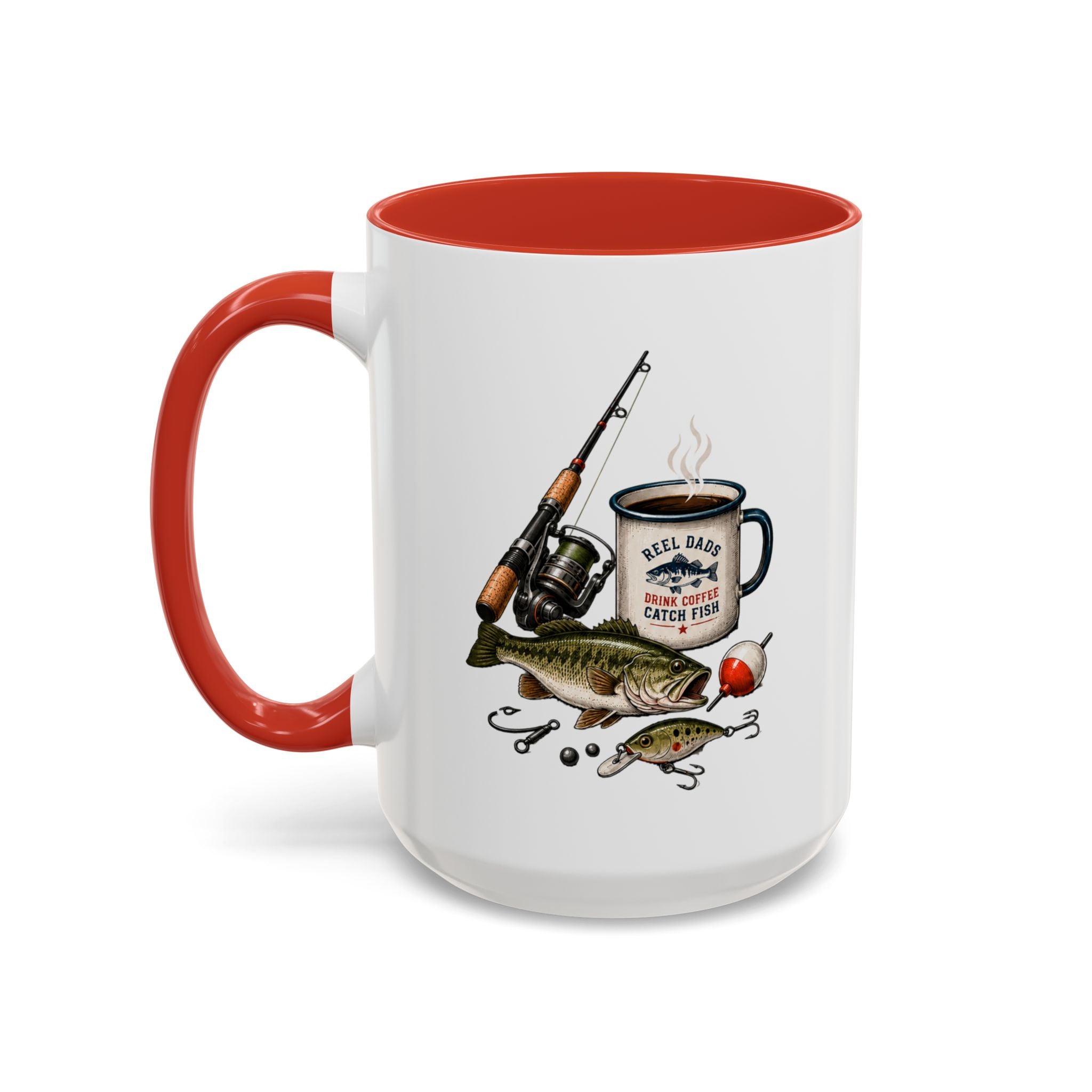 Fishing Dad Mode Coffee Mug — Funny Fishing Gift for Dad | 11oz & 15oz
