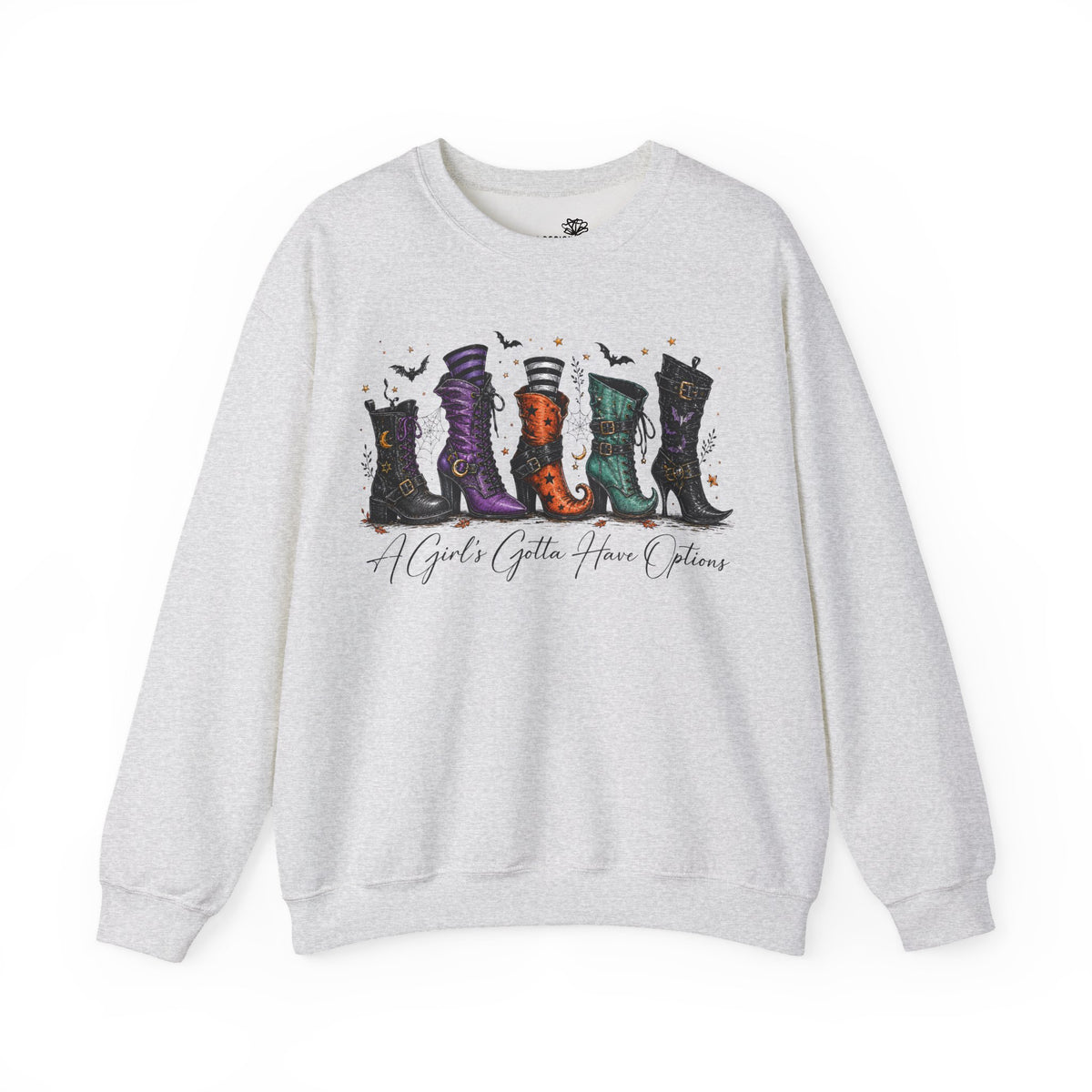 A Girl's Gotta Have Options - Halloween Pullover Sweatshirt