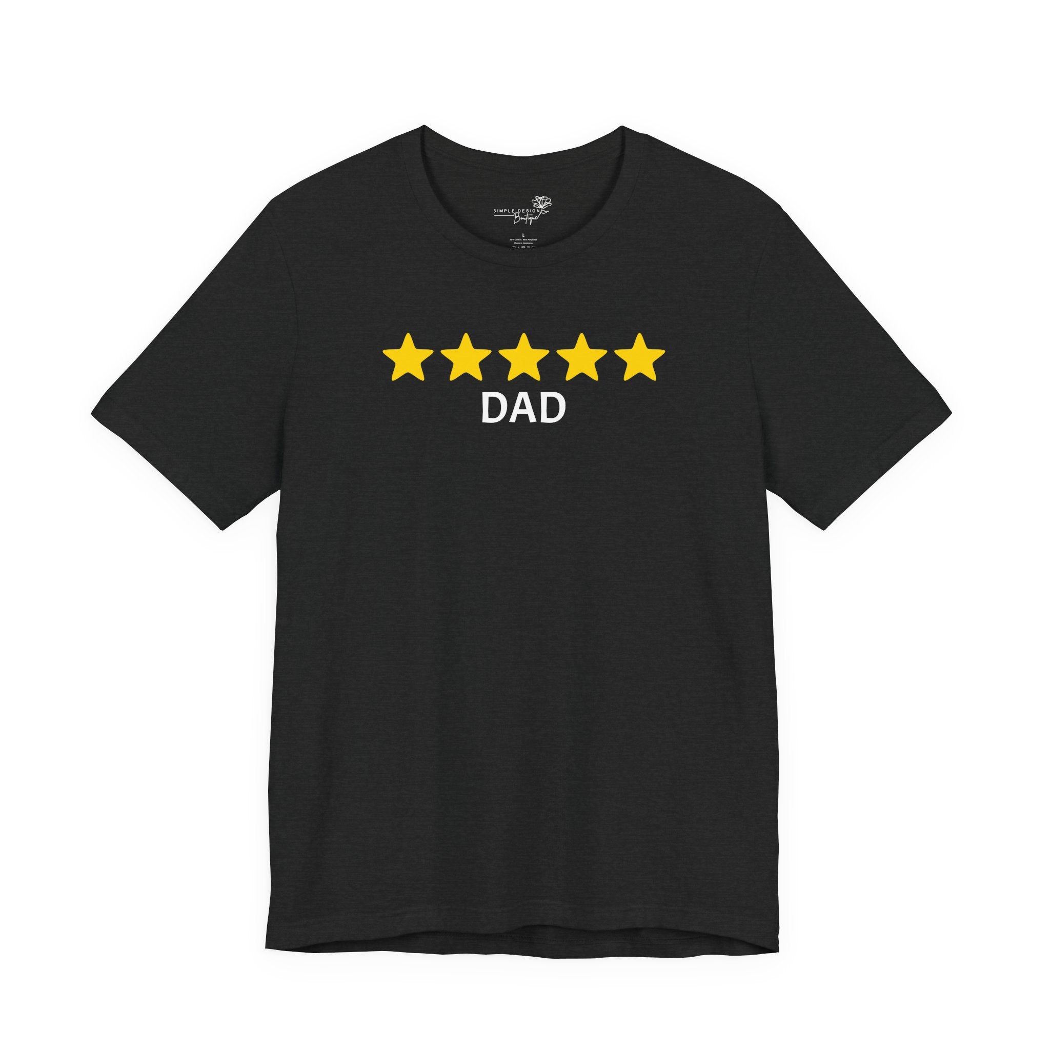 5 Star Dad — Would Recommend | Funny Father’s Day T-Shirt