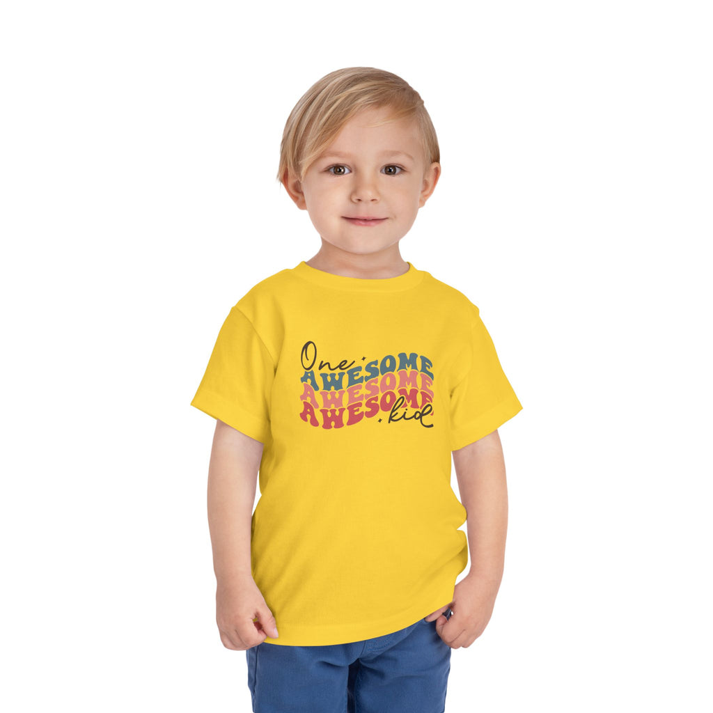 One Awesome Kid — Funny Toddler Graphic Tee