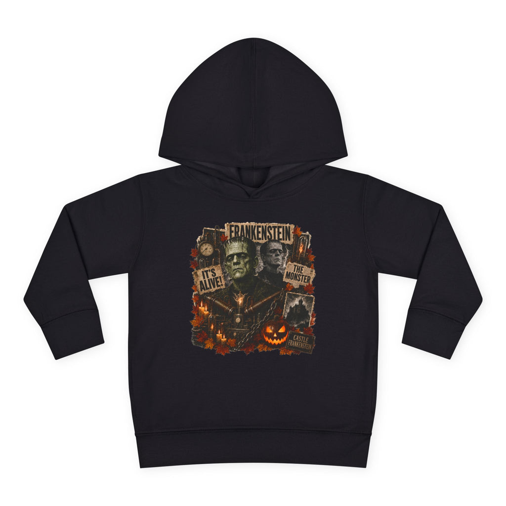 Frankenstein Toddler Hoodie - Cute Spooky Halloween Pullover