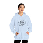 Women's Hoodie — Custom Image & Optional Text
