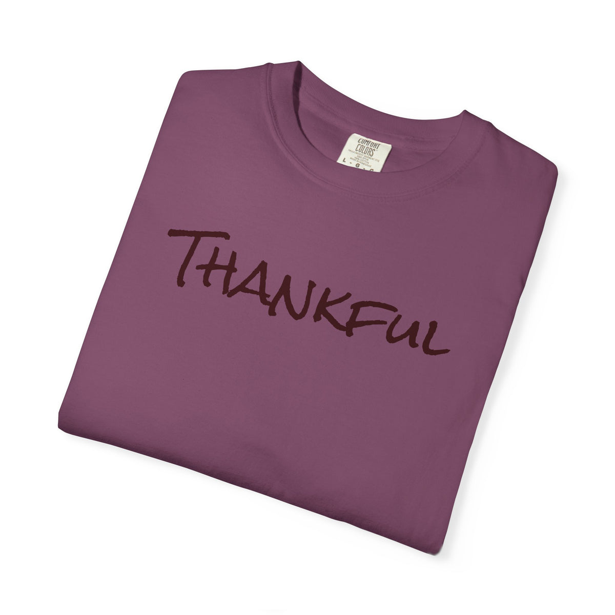 Thankful Unisex Comfort Colors T-Shirt – Gratitude Thanksgiving Tee