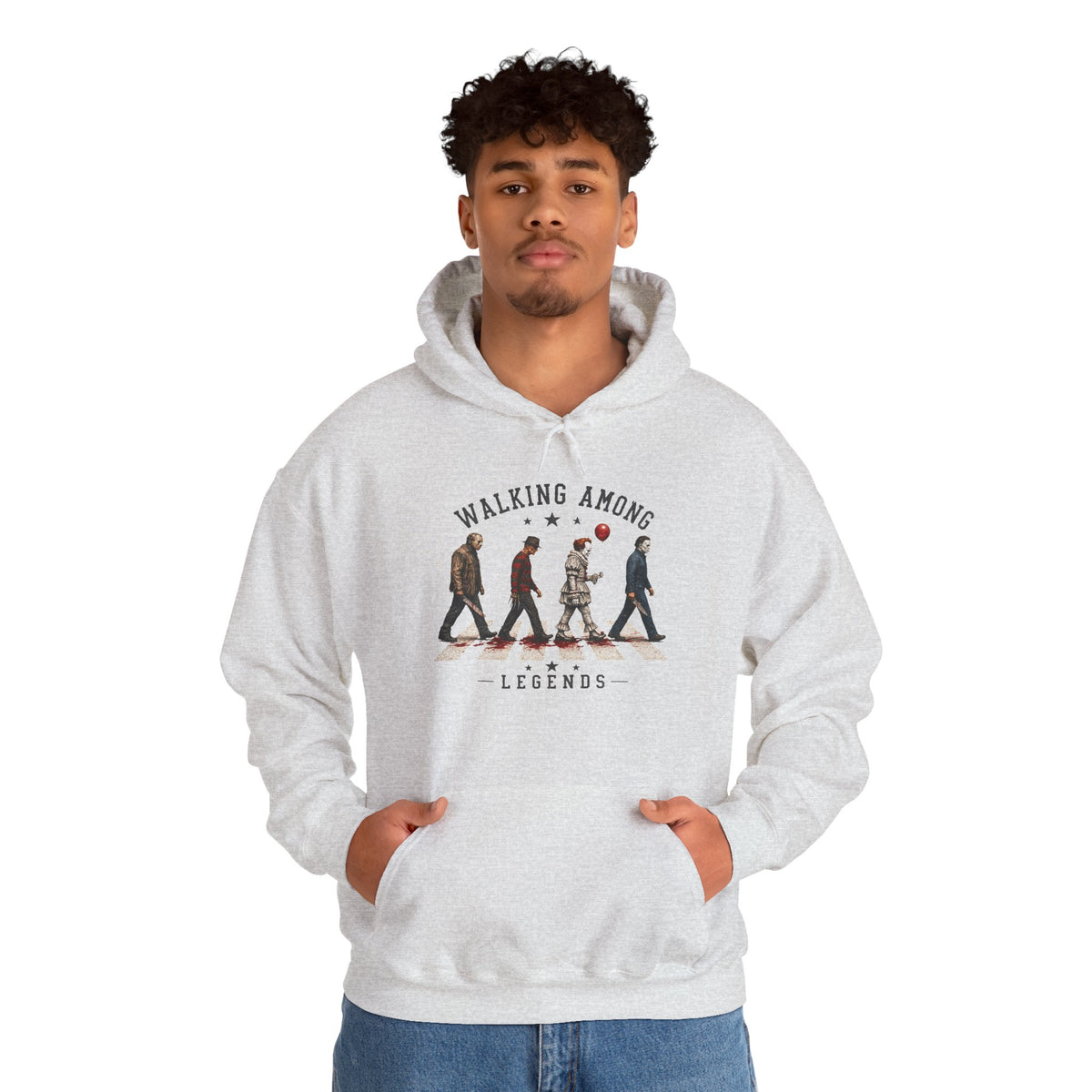 Walking Among Legends Hoodie — Pullover Sweatshirt