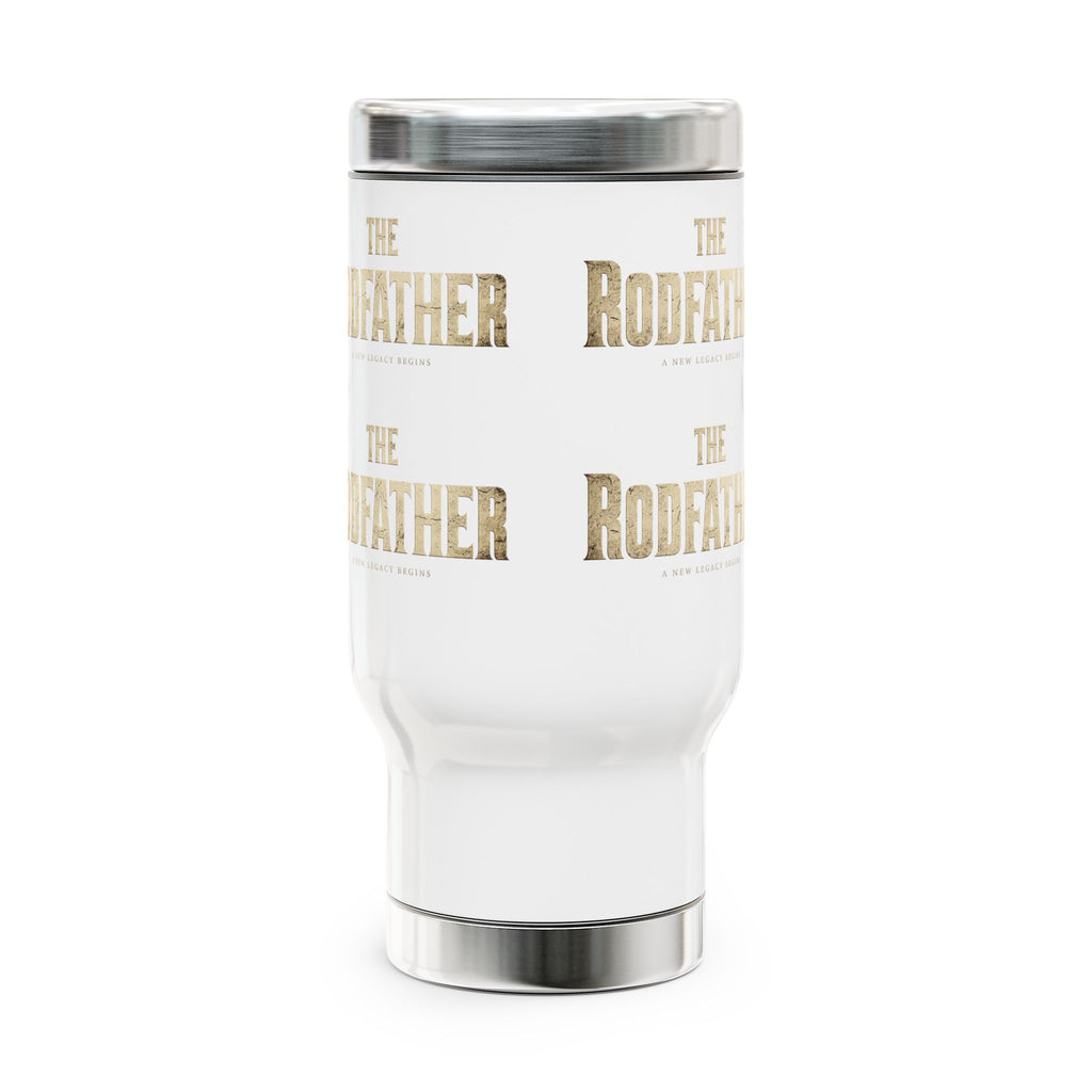 The Rodfather —  14oz Stainless Steel Travel Mug with Handle