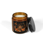Soy Candle — Autumn Whimsical Amber Jar (Scented)