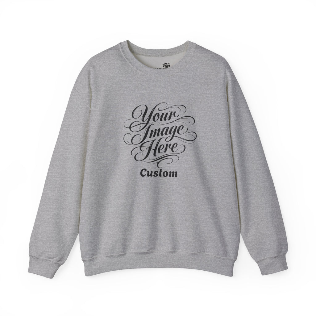 Custom Crewneck Sweatshirt — Custom Image & Optional Text