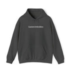EMBROIDERED Custom Text (Dark Colors/Shades) Cozy Unisex Hoodies
