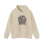 Men's Hoodie — "I'm a Dad, Grandpa & Veteran. Nothing Scares Me."