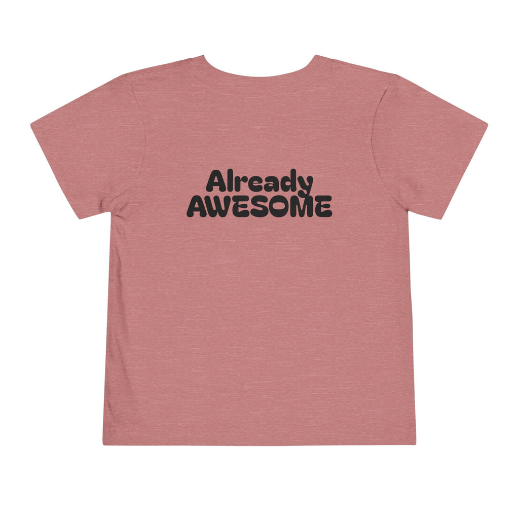 Toddler Tee - "Class of 2038" Front & "Already Awesome" Back Preschool Graduation Shirt