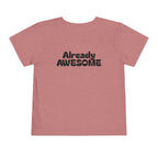 Toddler Tee - "Class of 2038" Front & "Already Awesome" Back Preschool Graduation Shirt