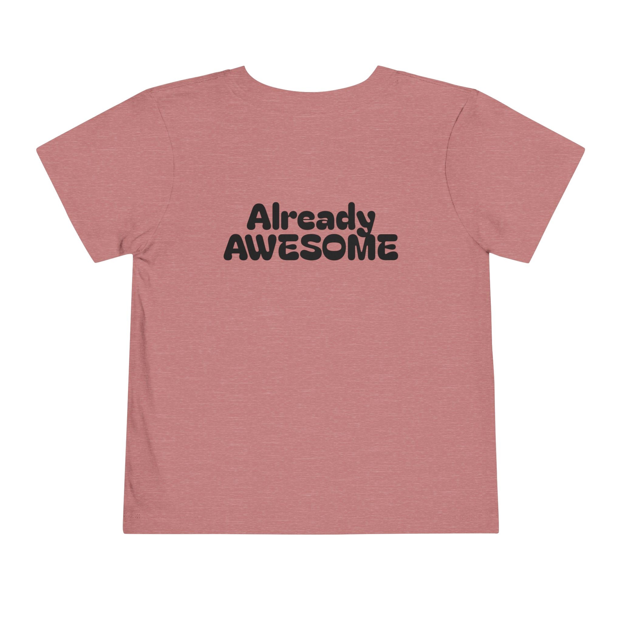 Toddler Tee - "Class of 2038" Front & "Already Awesome" Back Preschool Graduation Shirt