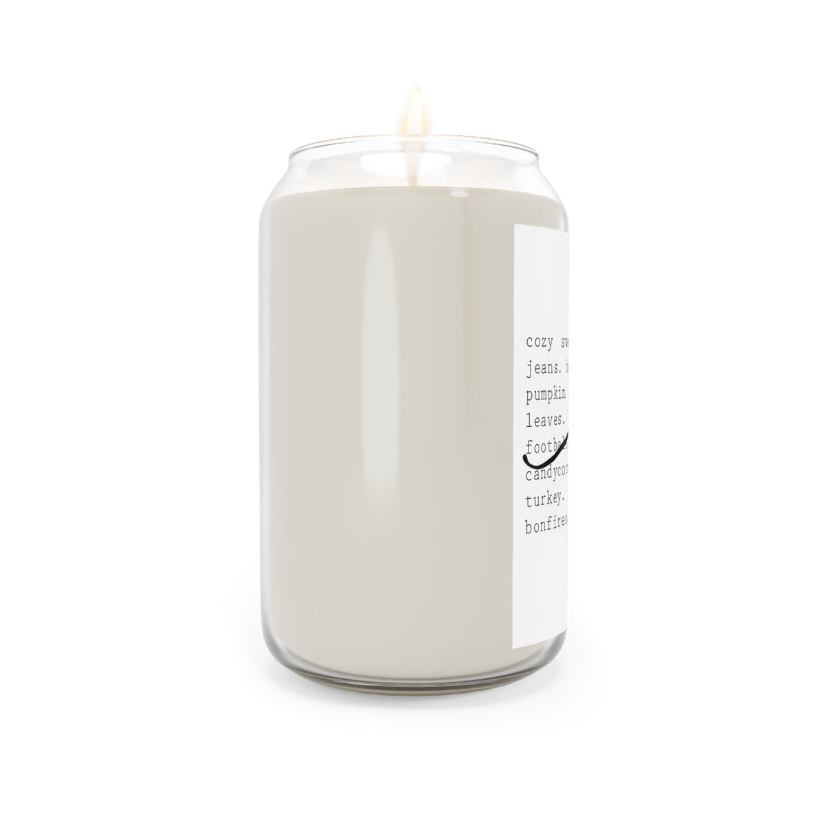Fall Soy Candle 13.75oz — Cozy Autumn Scented Candle