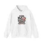 Men's Hoodie — "I'm a Dad, Grandpa & Veteran. Nothing Scares Me."