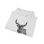Big Racks Matter Deer Antler Hunting Graphic - Cozy Hoodie