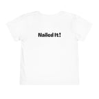 Mister Pre-K Grad Nailed It FRONT & BACK - Customizable Graduation Tee