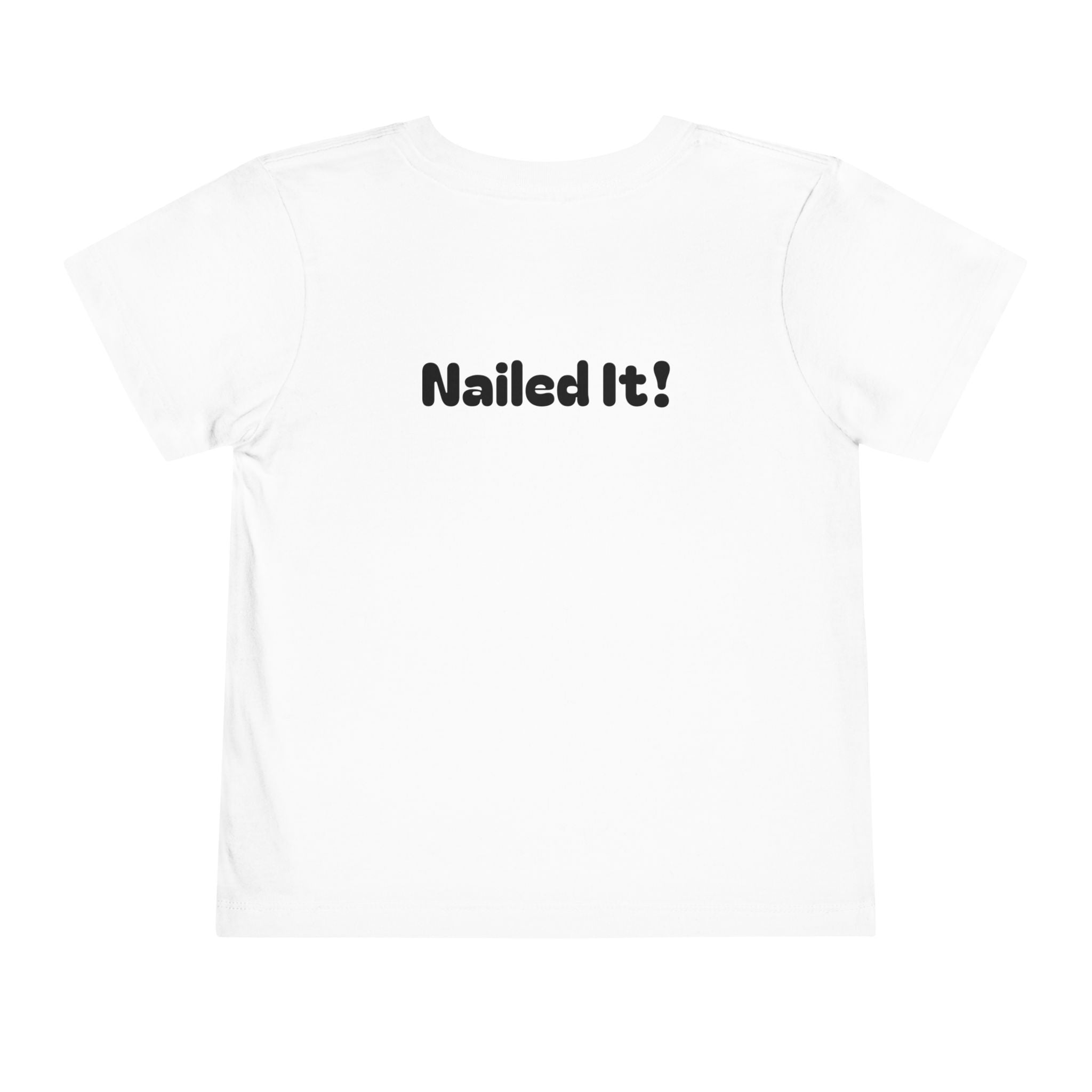 Mister Pre-K Grad Nailed It FRONT & BACK - Customizable Graduation Tee