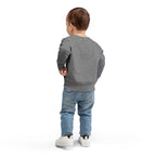 Kids Halloween Custom Initial Sweatshirt — Patchwork Pumpkin Witch Hat Design