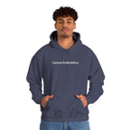EMBROIDERED Custom Text (Dark Colors/Shades) Cozy Unisex Hoodies