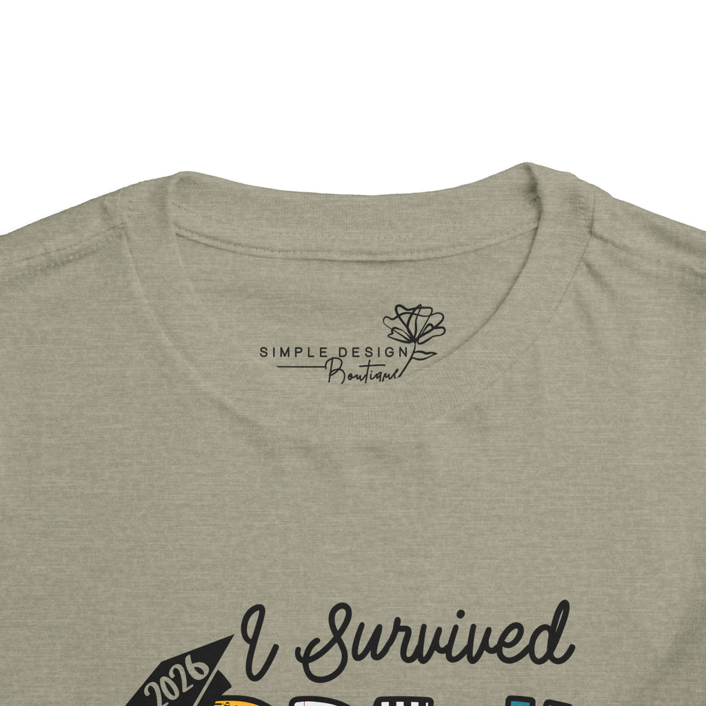 I Survived Pre-K — I'm Kind of a Big Deal Boys Toddler T-Shirt