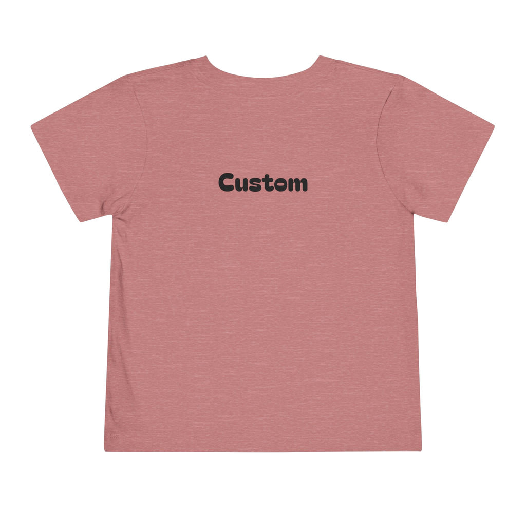 2026 Kindergarten Graduate FRONT & BACK (customize the back) Toddler T-Shirt