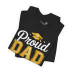 Proud Dad of a 2026 Graduate FRONT & BACK upload photo T-Shirt