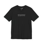 Personalized Embroidered T-Shirt — Your Words, Your Vibe