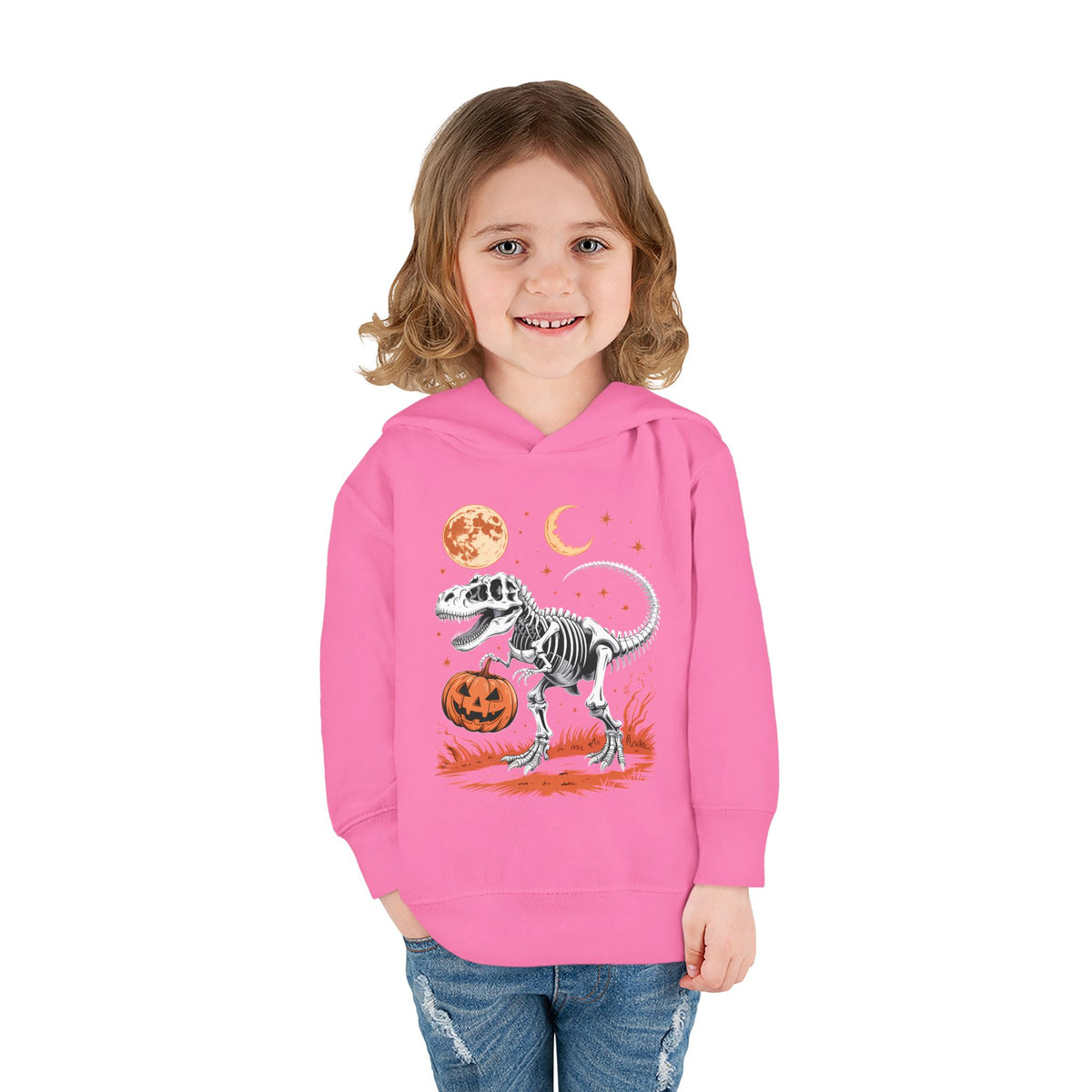 Toddler Halloween Dinosaur Pullover Hoodie