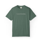 EMBROIDERED Custom Text Comfort Colors Unisex (Dark Colors/Shades) T-Shirt