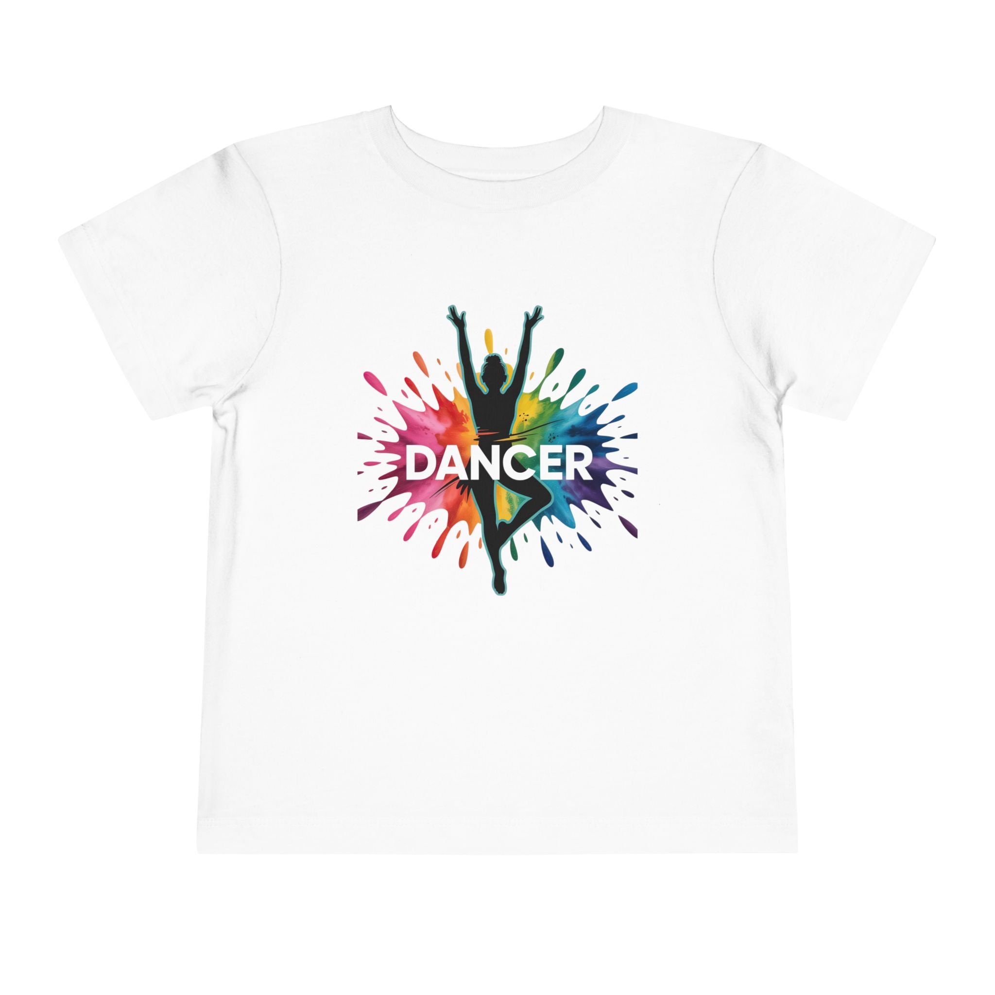Dancer — Girls Watercolor Ballerina Toddler T-Shirt