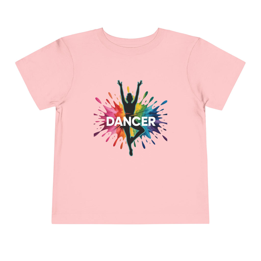 Dancer — Girls Watercolor Ballerina Toddler T-Shirt