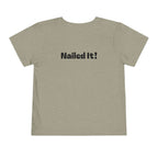 Mister Pre-K Grad Nailed It FRONT & BACK - Customizable Graduation Tee