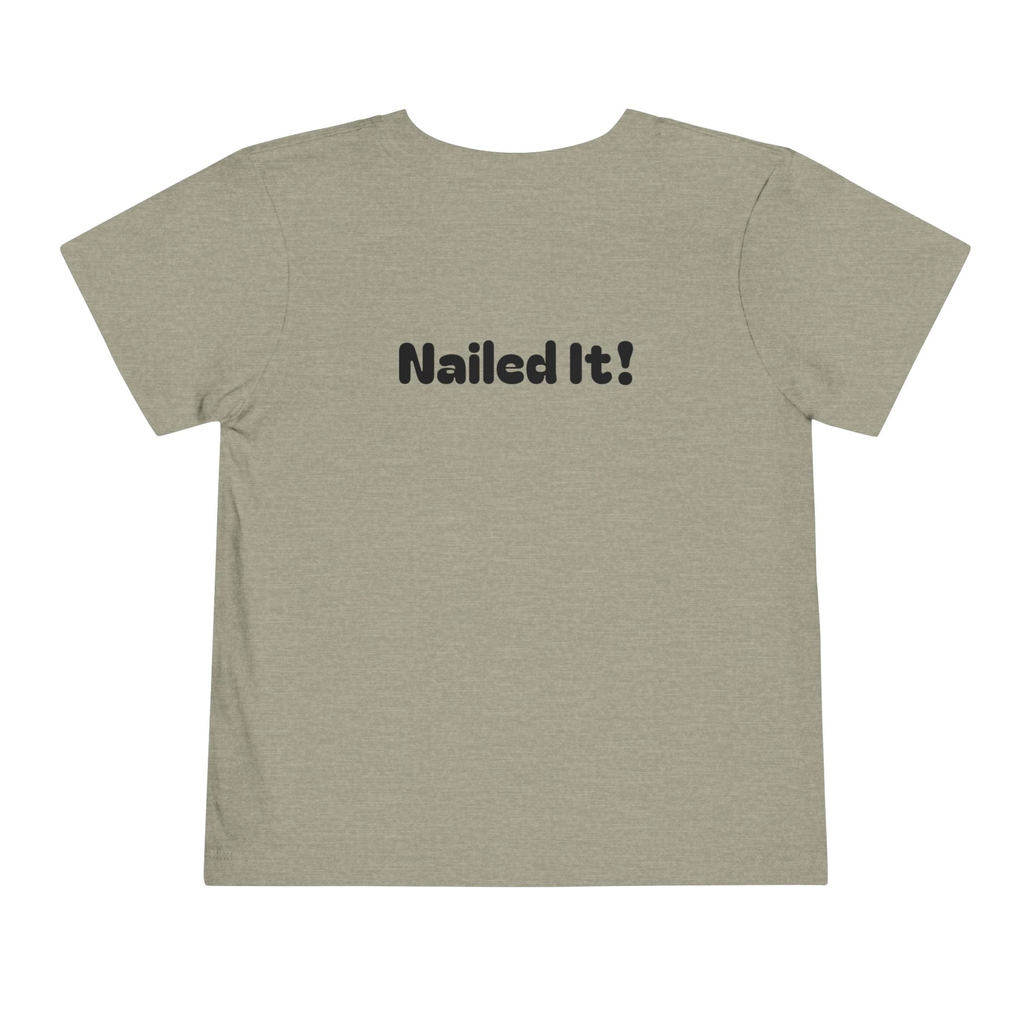 Mister Pre-K Grad Nailed It FRONT & BACK - Customizable Graduation Tee
