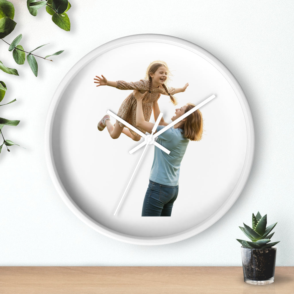 Wall Clock — Personalized Photo Family Clock