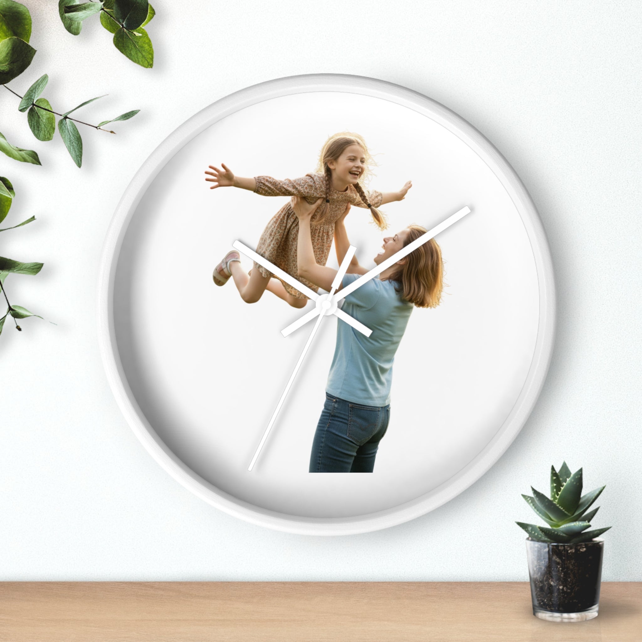 Wall Clock — Personalized Photo Family Clock