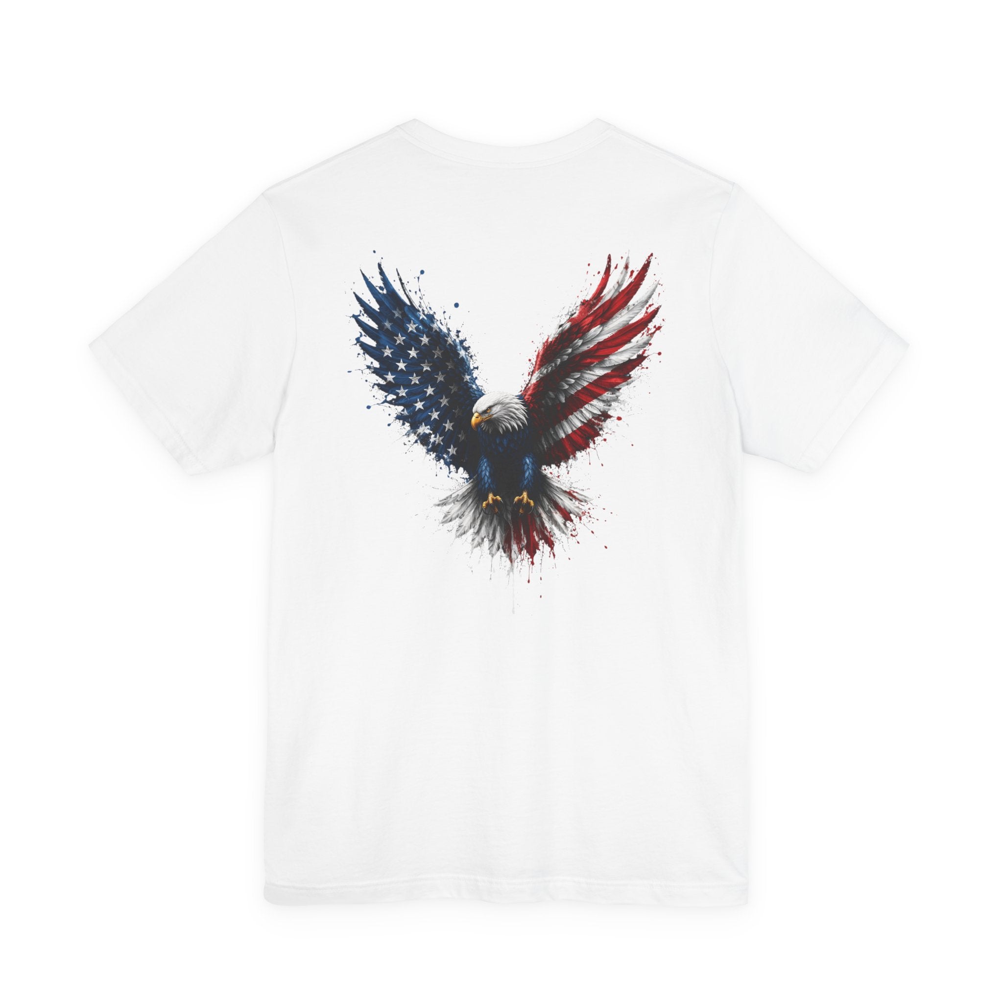 FRONT & BACK Freedom Eagle T-Shirt — Patriotic Graphic Tee | S–3XL