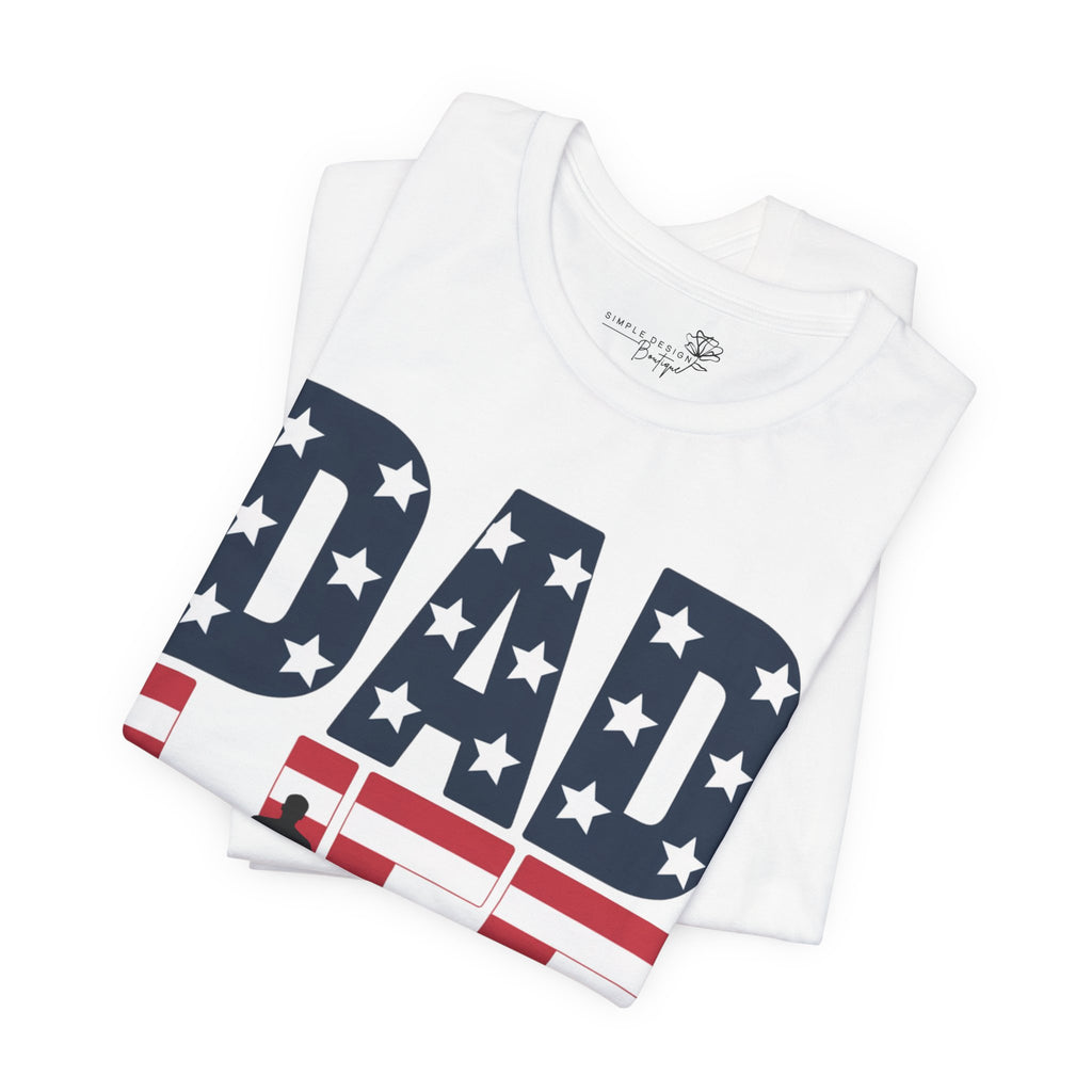 Dad Life T-Shirt — American Flag Patriotic Father’s Day Tee