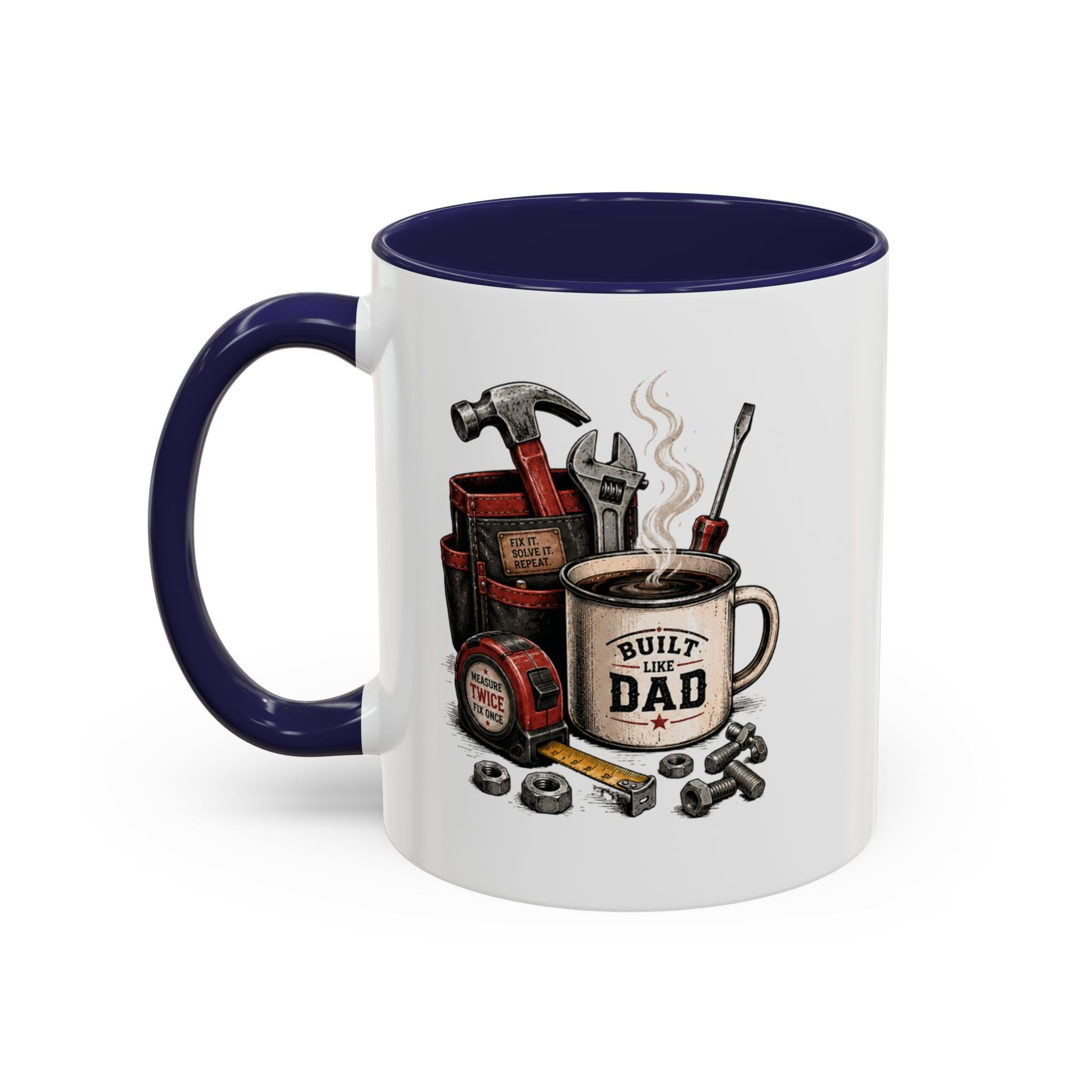 Dad’s Fix-It Fuel Coffee Mug — Funny Handyman Gift for Dad | 11oz & 15oz