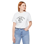 Music Therapy Tee — "life happens • music helps" Short Sleeve Shirt