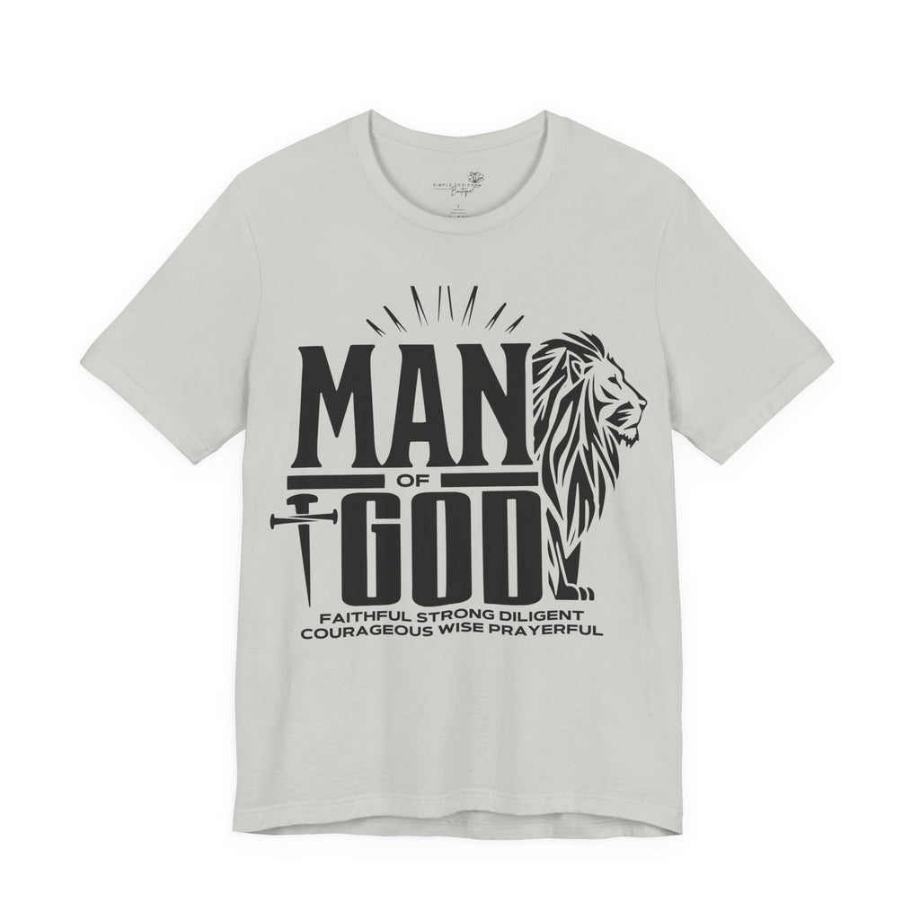 Man of God T-Shirt — Faith-Inspired Tee for Him