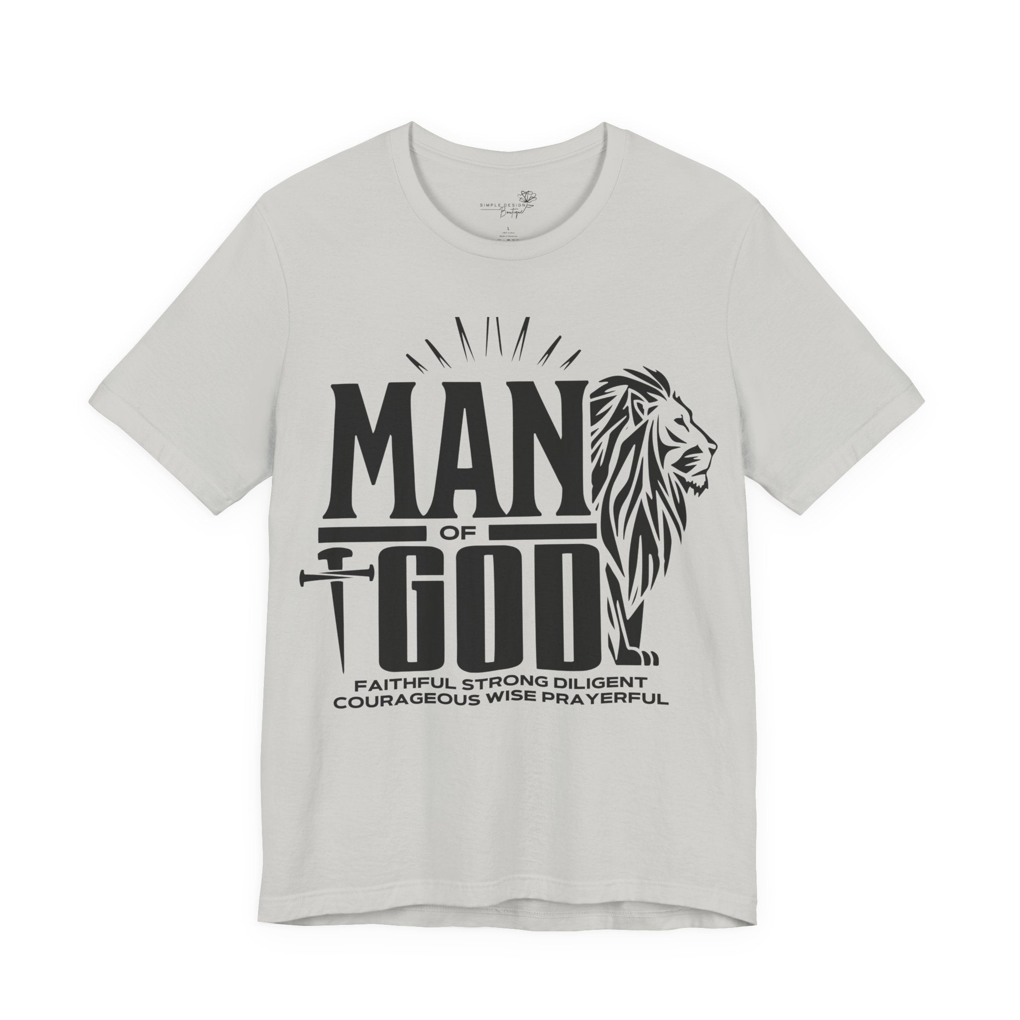 Man of God T-Shirt — Faith-Inspired Tee for Him
