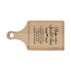 Engraved 'Recipe for a Special Mom' Wooden Cutting Board – Personalized Mother's Day Gift