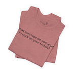 Custom Text T-Shirt — Personalized Unisex Tee
