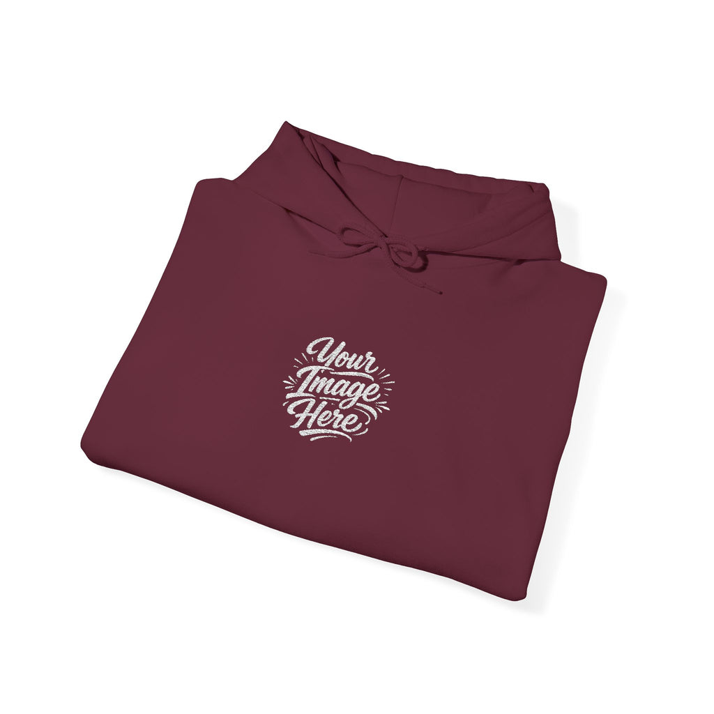 EMBROIDERED Custom Image - (Dark Colors) Hoodies