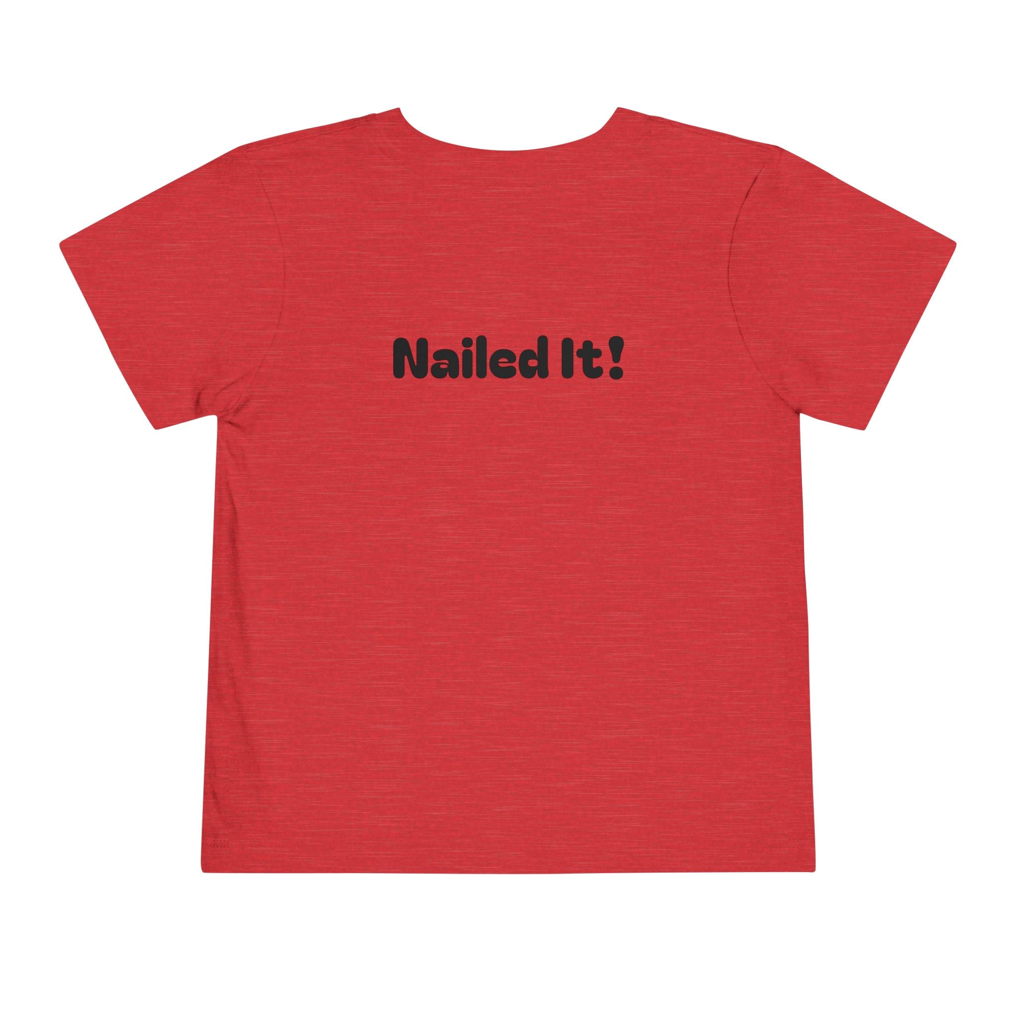 Mister Pre-K Grad Nailed It FRONT & BACK - Customizable Graduation Tee