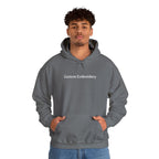 EMBROIDERED Custom Text (Dark Colors/Shades) Cozy Unisex Hoodies